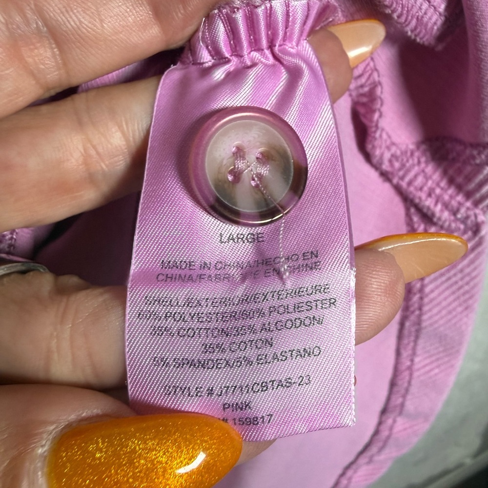 NWT Altar'd State Pink Button Down. Size large. Soft and cozy 🤩🧡 - Picture 4 of 9